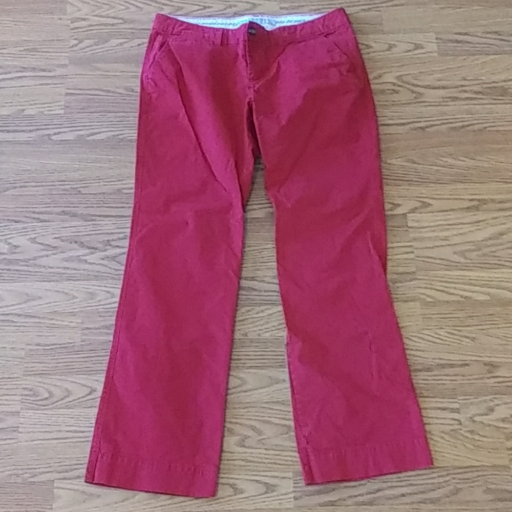 Womens old navy red pants